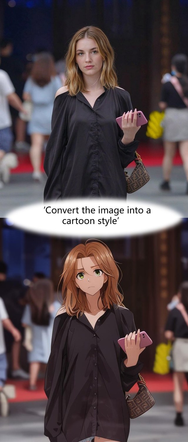 Convert the image into a cartoon style